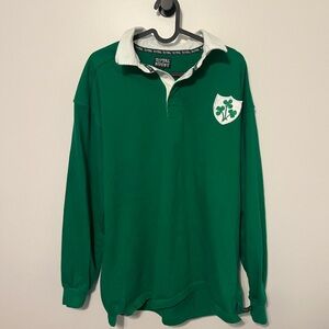 Green Rugby Long Sleeve Shirt